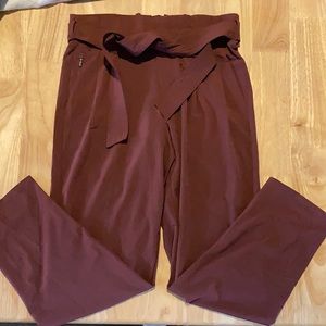 Athleta Skyline II pants, maroon